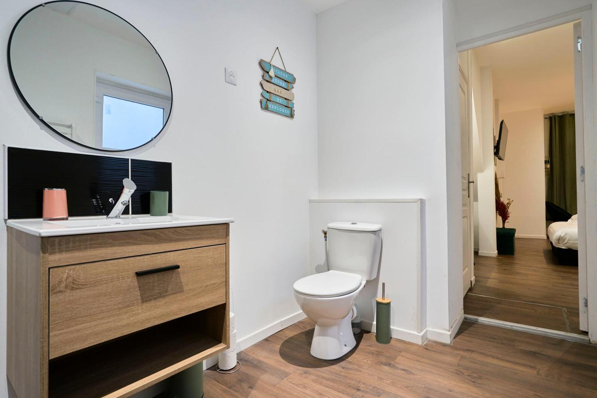 Ferienwohnung Ng Prestige - Miln 1 - Balneo - Wifi & Netflix Roubaix Exterior foto